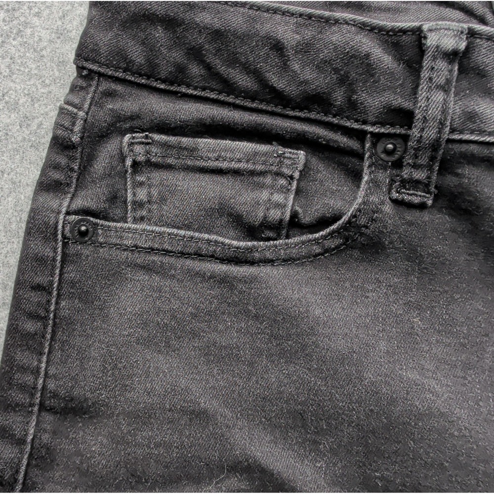 Lucky Brand Women Size 8/29 Black Lolita Boot Denim Jean Casual Stretch - Picture 4 of 16